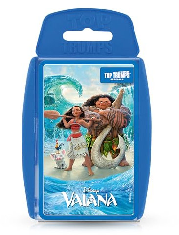 Winning Moves - TOP Trumps - Vaiana - Kartenspiel - Alter 6+ - Deutsch