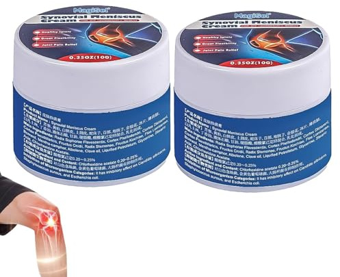 Crème ménisque articulaire, 2pc Baume anti - douleur ménisque, Baume cicatrisant osseux analgésique, Pour soulager la douleur articulaire