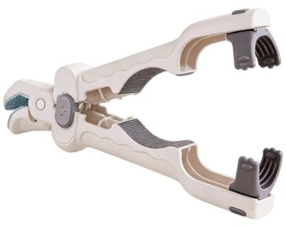 Nevalerra Pinzas para placas de cocción: pinzas para platos calientes, herramienta de cocina antideslizante, accesorio de cocina duradero, fácil manejo de placas de cocción, cuencos y utensilios de