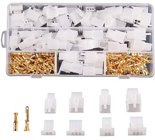 Kinstecks ​​380PCS 2.8mm Kit connettore automobilistico 2 3 4 6 Pin Automotive Wire Electrical Kit connettori per Moto Moto Auto Camion Scooter Barche Strumenti elettrici