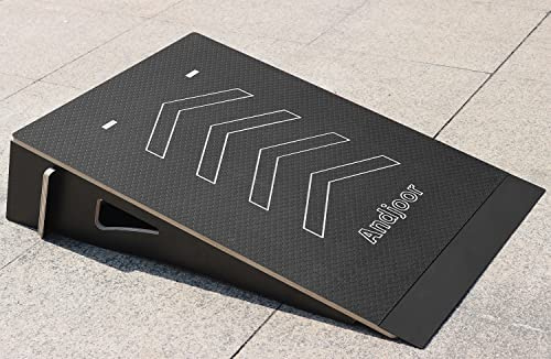 Andjoor Skateboard & Bike Ramp for Kids - BMX, Scooter, RC Car & Dirt Bike - Skateboard Accessories with Jumps