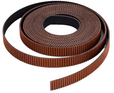 Newwish GT2 Timing Belt,GT2 Belt 10mm Width,Pitch 2mm,3D Printer Open GT2 Timing Belt 10mm,Upgrade Nylon Tooth Surface Non-Slip Version for 3D Printers,CNC.(10 Meters)