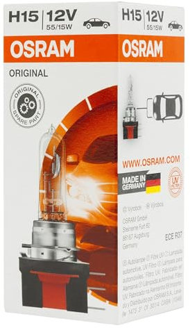 OSRAM H15 ORIGINAL 12V HALOGENLAMPE SCHEINWERFERLAMPE AUTOLAMPE LEUCHTE 32290350