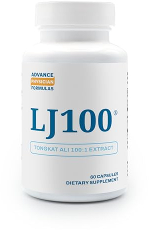 Advance Physician Formulas, LJ100 Tongkat Ali Extract, 25 mg, 60 Vegetable Capsules