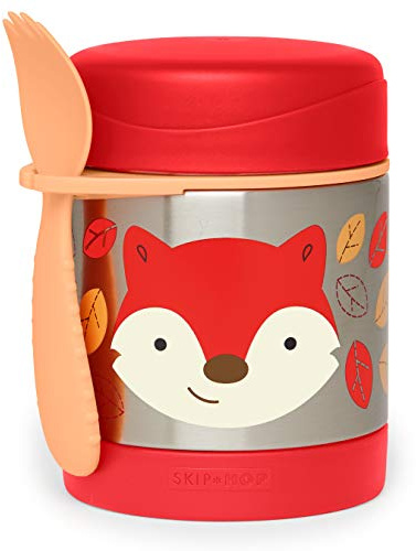 Skip Hop Aufbewahrungsbehälter, für Essen aus Edelstahl, isoliert, Fuchs Ferguson, mehrfarbig