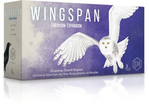 Stonemaier Games | Wingspan European Expansion | Board Game | Ages 14+ | 1-5 Players | 40-70 Minute Playing time