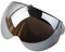 HUIPYOU Bubble Helm Visier für Universal Retro 3 Snap Vintage Scooter offenes Gesicht und halbe Helme Anti Scratch Universal offenes Gesicht Helm Windschutz Motorrad