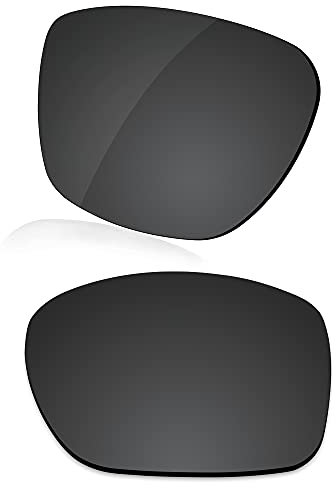 LenzReborn Lente polarizada de repuesto para gafas de sol Arnette Fastball AN4202, más opciones, Negro Oscuro - Polarizado, Talla única