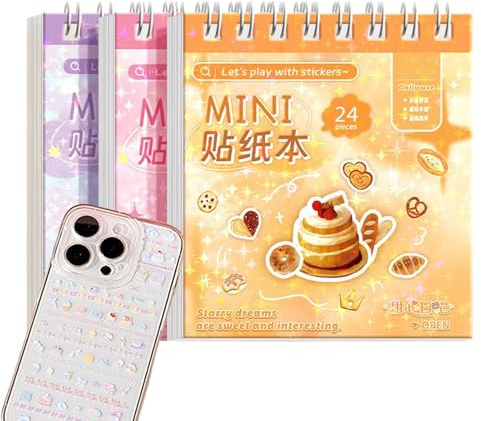 Autoadesivi per scrapbooking , adesivi per scrapbook,Simpatici adesivi per la registrazione - Grafica adesiva dei cartoni animati per progetti di artigianato, decalcomanie di conteggio