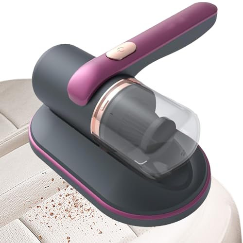 Aspirateur de – Outil Compact Anti-acariens, Nettoyeur Haute Aspiration | Désinfectant UV, aspirateur Portable Anti-allergènes pour literie, canapé, Rideaux, couvertures, draps et Tissus d'ame