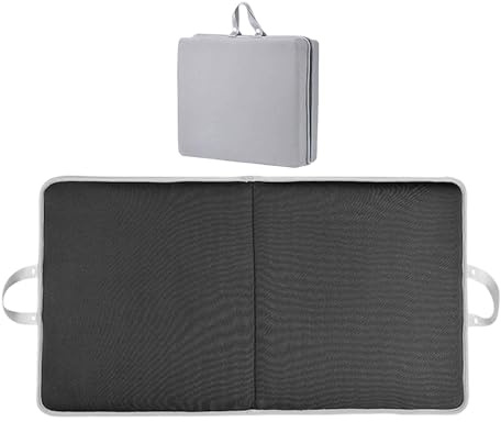 Ginocchiere per Giardinaggio, per Ginocchia con Maniglie, Cuscinetto Antiscivolo 60 x 34 x 5,6 cm per Pulizie Costruzione Pavimento Yoga Esercizi Bagno