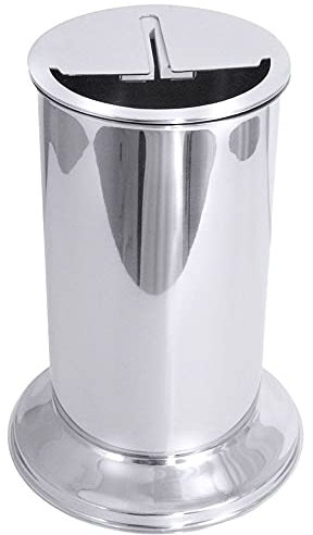 Contacto Messerabstreichbehälter mit Gummiaufsatz 30 cm 2300 ml Edelstahl 18/10 Gastro-Qualität, POM-Bodeneinlage, lebensmittelecht, hitzebeständig