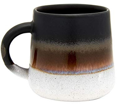 Sass & Belle Mojave Glaze svart mugg