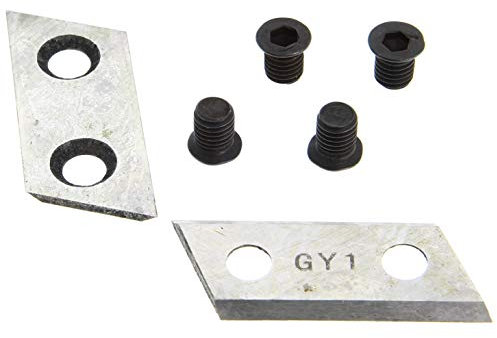 Lame de broyeur, jeu de 2 compatible avec Broyeur de végétaux BESTGREEN, ELEM, MATRIX, POWERPLUS, TCK GARDEN, TRIMMA