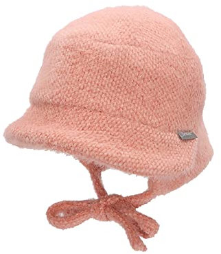 Sterntaler Baby Mädchen Hut Mit 2-teiliger Krempe - Mütze, Kopfbedeckung Gefüttert Mit Baumwollfleece - Rosa, 51