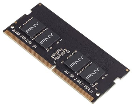 PNY Memoria per Desktop RAM Performance DDR4 SODIMM 2666 MHz 8GB, Nero
