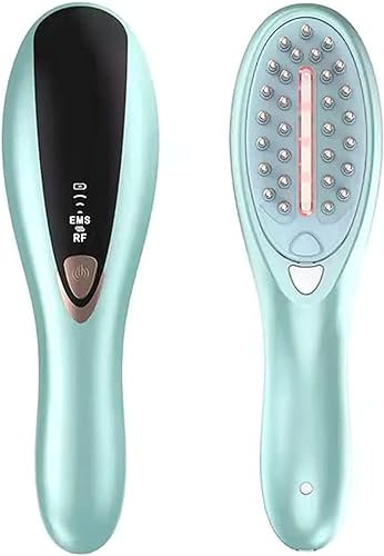 Electric Laser Hair Growth Comb Scalp Solution Applicator Handheld Massage Comb with RF EMS Infrared Treatment for anti-hair loss & hair growth Elitzia ETSR2011B