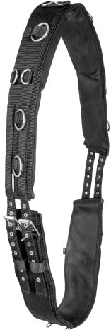 WALDHAUSEN Longiergurt Supersoft, WB, schwarz