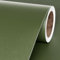 Livelynine Self Adhesive Wallpaper Green Waterproof Wall Paper Roll Living Room Bathroom Bedroom Olive Green Kitchen Vinyl Wrap for Furniture Cupboards Matte Green Sticky Back Plastic Roll 40CMx2M