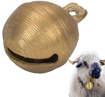 Kaxenig campanella di Capra in Metallo, Campane Artigianali, Campane per Animali da Fattoria, Campane per Cani, Campane Anti-Perdita, Ornamenti a Campana, per Mucca, Cavallo, Pecore
