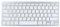 Teclado de Idioma Bilingüe, Teclado Inalámbrico Bluetooth, Teclado Compacto Multidispositivo para iOS, Android, Windows, Funciona con Pilas, Diseño QWERTY (Ruso)