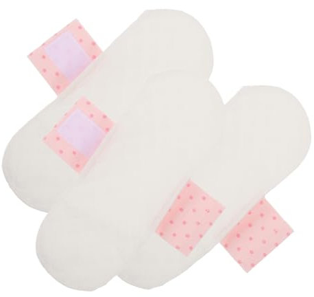 Healvian 3stücke Waschbare Damenbinden Atmungsaktive Menstruationspads Aus Weichem Baumwollmaterial Für Nacht Wasserfest Praktisch Und Komfortabel Für Jeden Tag
