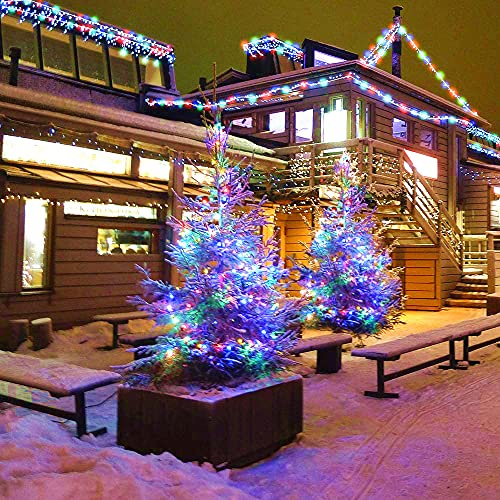 Manguera de luz, 30M 300LED Luces de cuerda 8 modos alimentados por USB Luces de hadas impermeables para jardín, patio, Navidad (Multicolor)