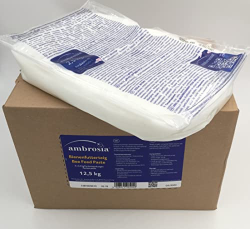 Ambrosia Bienenfutterteig Portionspackungen 5 x 2,5kg im Karton
