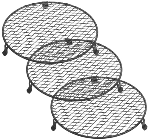 FUTUREORYY Lampada Ferro 3 per Pezzi Copertura Riscaldante Rettili e Nero in Installazione Rapida e Robusta per Terrari e Recinti di Rettili e Serpenti