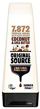 Original Source Moisturising Coconut & Shea Butter Shower Gel 250ml (PACK OF 2)