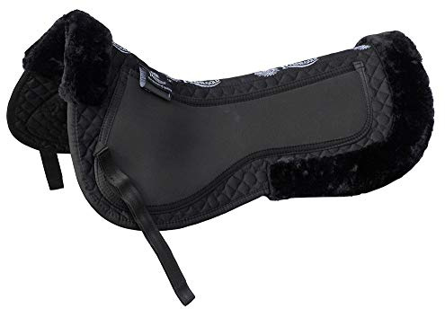 Rhinegold Demi-Coussinet Interchangeable Unisexe 447-F-BK - Noir - Complet