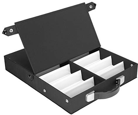 Sonew Organizer per gioielli con scatola per occhiali, 12 griglie Contenitore per occhiali da esposizione professionale per occhiali da sole