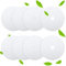 8PCS Tumble Dryer Filters Universal Cloth Dryer Exhaust Filter Kit, Cotton Filter Dryer Filter Replacement Cloth Dryer Exhaust 227x33mm(White)