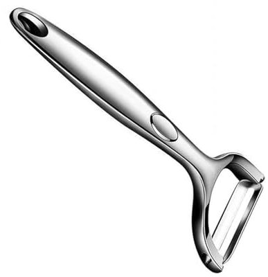 Sparschäler Schäler leicht abziehbarem Gemüse- und Spargelschäler, schäler edelstahl mit scharfer Edelstahl Klinge, Steel, Edelstahl,Schälmesser, Kartoffelschäler, maisschäler, einfache Reinigung