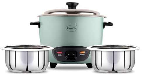 Duva Inox rostfritt stål automatisk elektrisk riskokare (blå) (1,8 L)