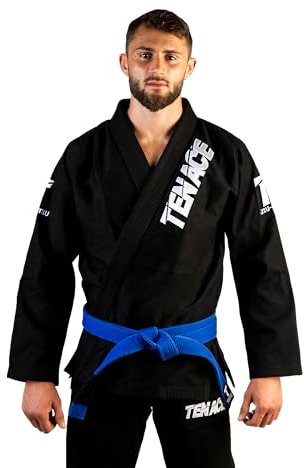 Tenace Kimono Premium Jiu Jitsu BJJ - Unisexe Adulte Gi Pour Entraînement et Compétition - Homme et Femme
