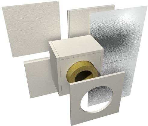 Wanddurchführung Raab Brandschutz-Set (Wandstärken bis 240mm, für Ofenrohr-Ø 150mm)