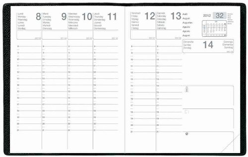 EXDI - skoldagbok Sept 27 ML - 2021/2022-210 x 270 mm - 1 vecka på 2 sidor