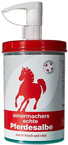Eimermacher 321544 EimermachersPferdesalbe 1000ml Dose mit Spender