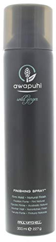 Paul Mitchell Awapuhi Wild Ginger Finishing Spray - Feuchtigkeits-Spray für Strapaziertes Haar, Styling-Spray für Spürbaren Halt, 300 ml