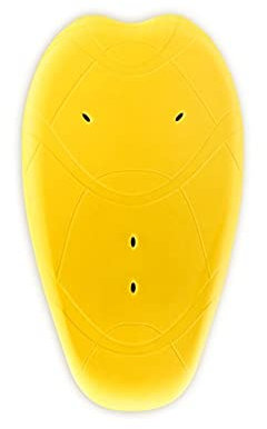 SAS-TEC - Paraschiena per pelle e tessuto SCL-S 19, colore: Giallo