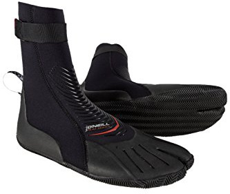 O'NEILL Heat 3mm Split Toe Neoprene Boot, Black, 12