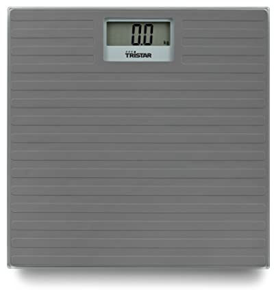 Tristar WG-2431 - Bilancia personale con superficie antiscivolo in silicone, peso fino a 150 kg