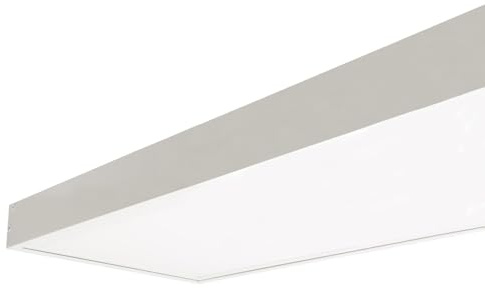 LEDKIA LIGHTING Pannello LED 120x30cm 40W 4000lm + Kit di Superficie 6000K Non Regolabile Individuale Bianco Freddo