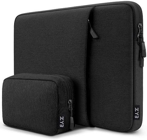 ZYB Custodia PC 16 Pollici Portatil,Custodia Notebook 16 Pollici,Custodia Computer 16 per 2021-2025 MacBook Pro 16 M4 M3 M2 M1,16 Lenovo ThinkBook/IdeaPad HP Acer ASUS DELL etc 16 Laptop Borsa-Nero