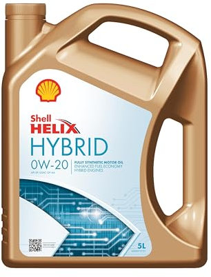 Shell ÖL SHELL HELIX HYBRID 0W20 5L, Bernstein