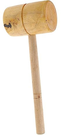 Operitacx Holzhammer Zimmermannshammer Meeresfrüchte-Werkzeuge Holzschnitzwerkzeuge Zimmermannswerkzeuge Holzkrabbenhammer Gravurhammer Schnitzhammer Holzbearbeitungshammer Großer