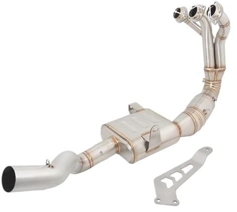 de Escape para motocicleta sistema de Escape Para MT-09 FZ-09 XSR900 2021 2022 2023 sistemas de Escape de motocicleta tubo de enlace medio delantero conectar silenciador de 51mm