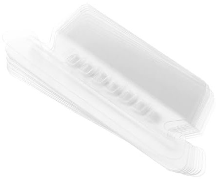 Lurrose 100stücke Ordner Mit Laschen Aus Hochwertigem Material Laschen Für Hängemappen Praktische Etiketten Für Ordner Robust Und Verformungsbeständig Leicht Zu Verstauen Und Sicher Anwend