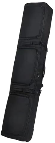 KESOTO Bolsa de Snowboard Impermeable con Ruedas, Resistente a Arañazos, Ideal para Viajes de Esquí.